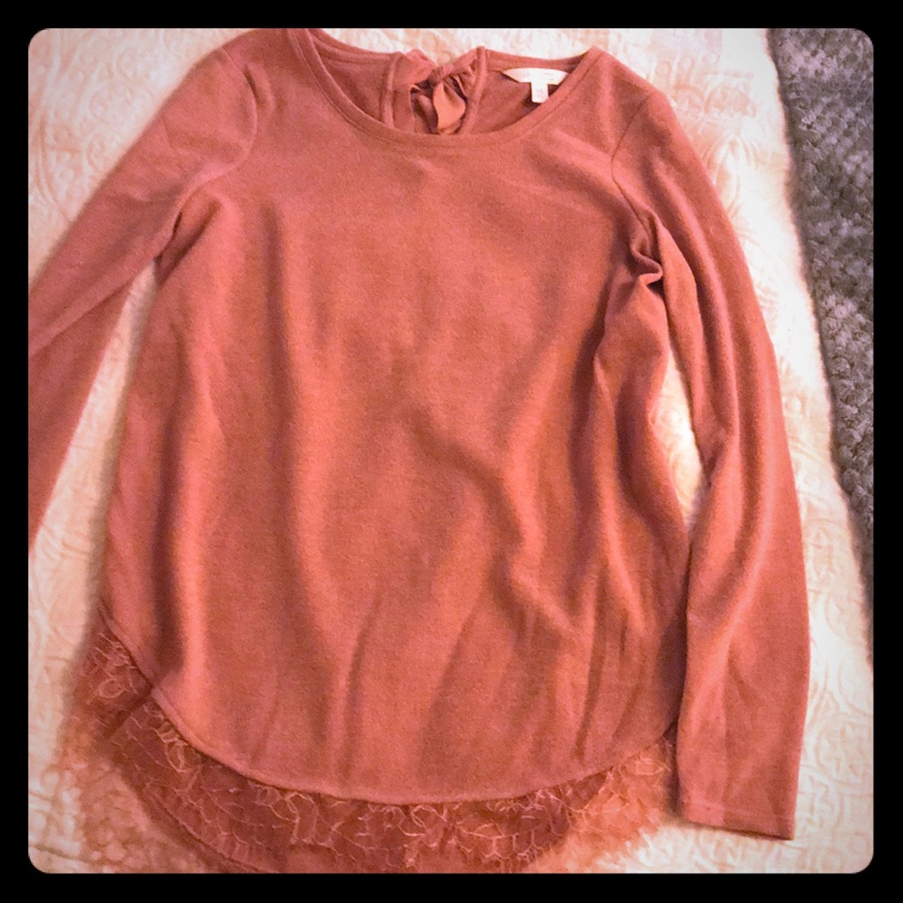 Lauren Conrad long sleeve blouse